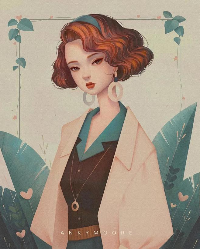 插画师 ankymoore