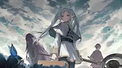 芙芙和蓝色组合也太绝美了吧（壁纸大图）_15_粥粥不吃苦瓜_来自小红书网页版
