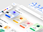Block Social Media Dashboard Design by Jeehom on Dribbble