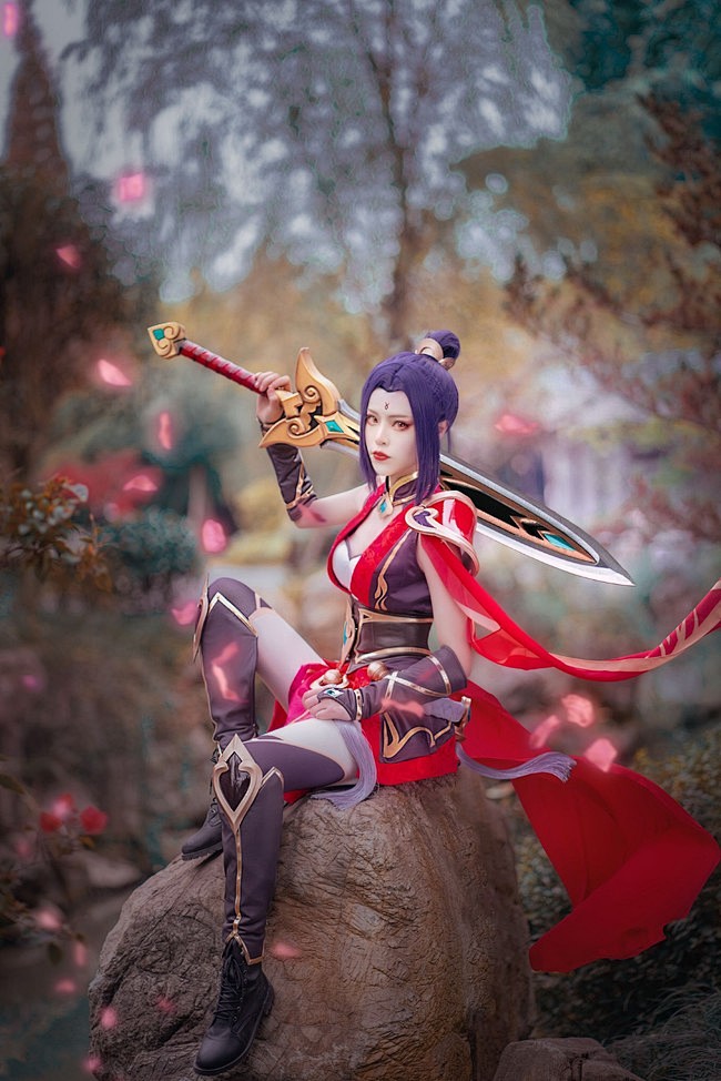 #Cos正片# #英雄联盟# #玉剑传说...