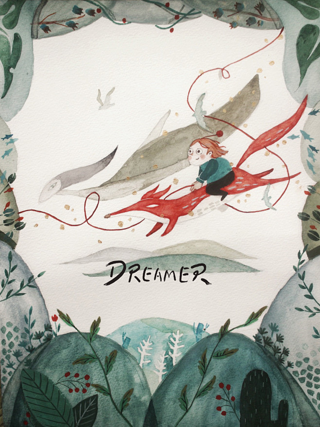 dreamer - 猫空第8届插画比赛 ...