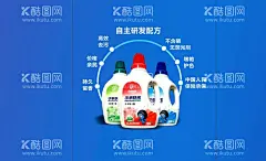 洗衣液海报  - 源文件下载【酷图网】洗衣液,优势,特点,亮点,卖点