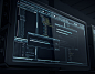 OKsystem : UI design and animations for OKsystem.FUI, holograms, monitor screens, hexagons, particles...
