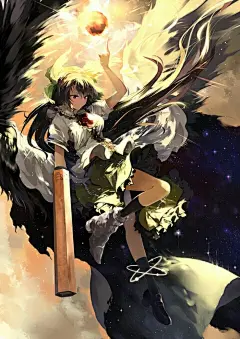 【侵删】霊知の太陽信仰 | NEKO♨敗北 p站_id=55592344
 #pixiv#东方project#插画#同人#二次元#少女#壁纸#暖色调#