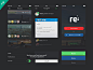 Re – Free UI kit for apps