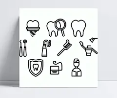 牙医诊断|拔牙,补牙,牙刷,拔牙工具,蛀牙,牙齿,图标icon,医生,牙医,诊断,卡通元素,手绘/卡通