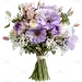 植物实景无包装花束元素素材