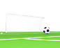 3d_rendering_soccer_goal_field_with_soccer_ball_frontside_view