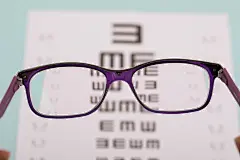 近视眼镜护眼爱眼日近视眼摄影图