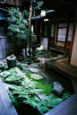 Classic Japanese garden. ME: WANT!  Between house & garage?