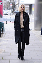 #Anja Rubik# Leaving ''Good Morning TVN'', Warsaw, Dec 9 '17 安公子又美又帅 ​​​​