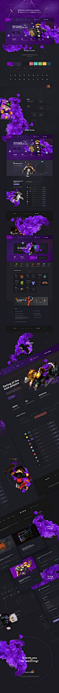Figma game mine minecraft UI ui design UI/UX ux Web Design  Website
