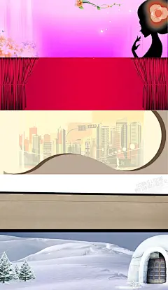 时尚简约淘宝海报素材