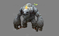 石头人 岩魔 巨石守护 石守卫 山岭巨人 石头怪 stonegolem 石灵守卫 - 综合模型 蛮蜗网