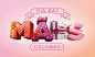 Dia das Mães : 3D lettering for Mother's Day campaign