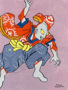 #造梦者联盟# 插画家从来都是真正的造梦英雄。当阿拉蕾、阿童木、马里奥等经典卡通形象化身浮世绘武士，你还能认出来吗？日本插画家Takao Nakagawa 作品。http://t.cn/8sWtdVg