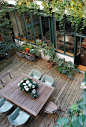 Terrasse aménagée