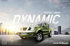 城市汽车科技运动时尚速度激情创意海报PSD素材_科技城市_素材下载-乐分享素材网