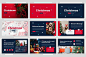 圣诞主题节快乐活动庆祝Powerpoint模板 (PPTX,PPT) designshidai_ppt1253