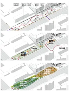 【西凹作品】街头绿地 口袋公园 设计方案