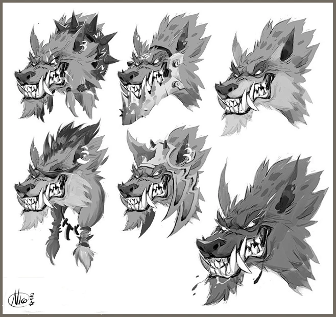 Night Howler from Hearthstone 