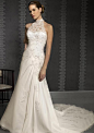 wedding dresses wedding dresses lace wedding dresses strapless empire high collar chapel bridal gown