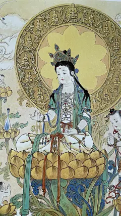 杨永青——观音图