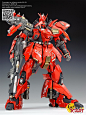 GS 1/100 MSN-04 Sazabi EVO 2.0 沙扎比 2.0 修改版 涂装完成品
