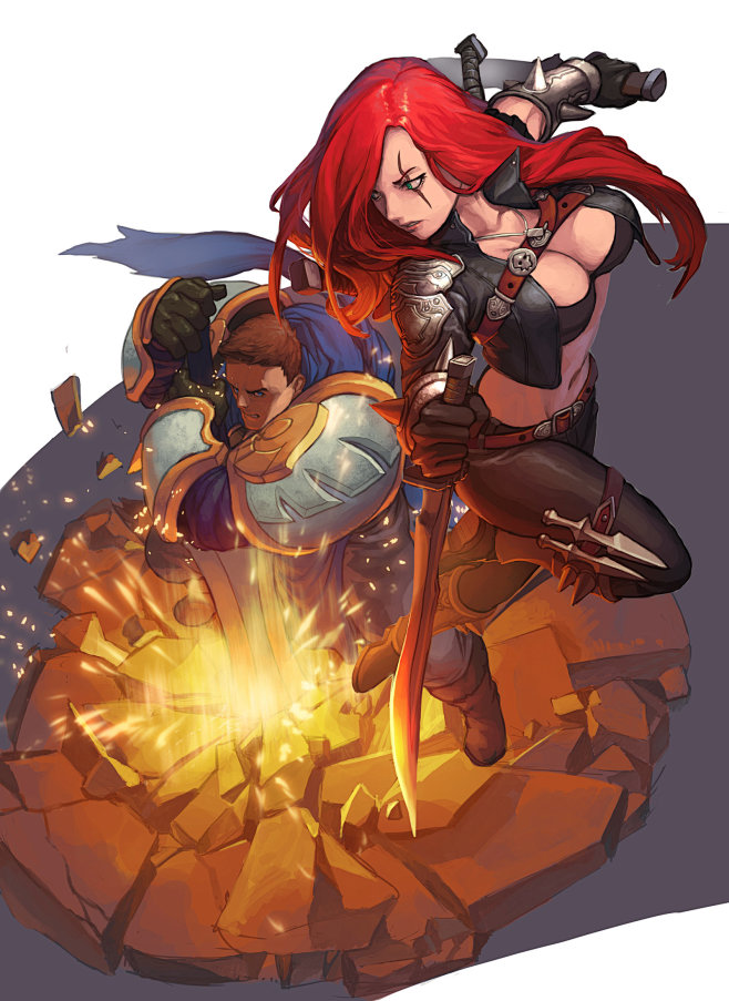 Garen and Katarina b...