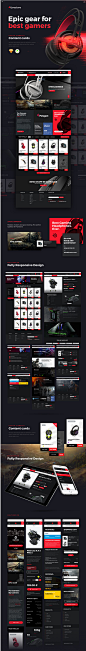 FyreStore Only the Best Gaming Gear on Behance