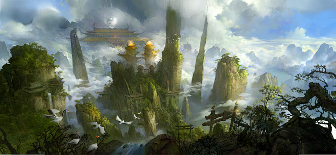 网易牛人作品 - 原画插画 CGINK美...