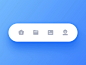 Tab Bar Animation : This is a set of tab bar animation for Private Cloud APP.