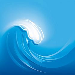 海浪矢量图-2#采集大赛#