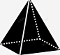金字塔绘图形状几何图标 免费下载 页面网页 平面电商 创意素材