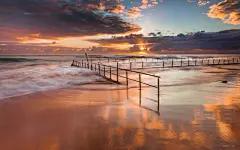 夏天梦幻的沙滩桌面高清壁纸桌面壁纸1