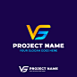 Gradient vs logo template