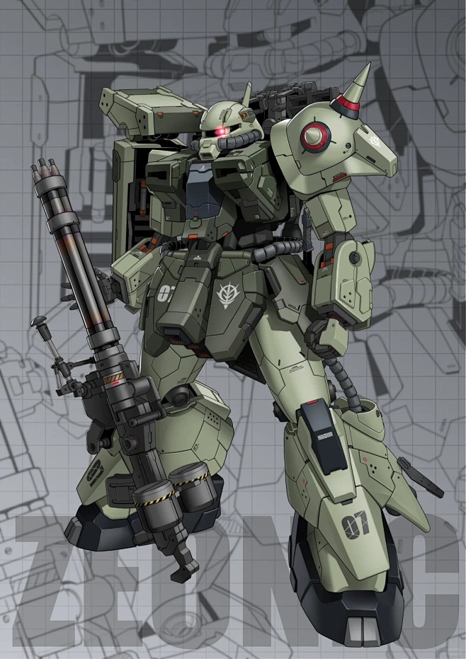 独眼机体系列之AMX-011G 扎古3_1_板手哲_来自小红书网页版