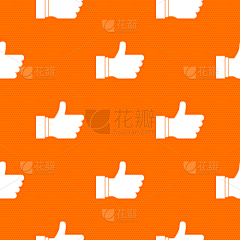 式样,标志,翘起大拇指,分离着色,白色,几何形状,表现积极,重复,选择