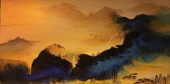 邹承海采集到国画人物，山水画，小品 花鸟草虫画集合