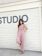 ▼SonYoonJoo▲180630图片_BP更新(蜜桃汽水碎冰亮丝束腰阔腿裤)_看图_孙允珠吧_百度贴吧