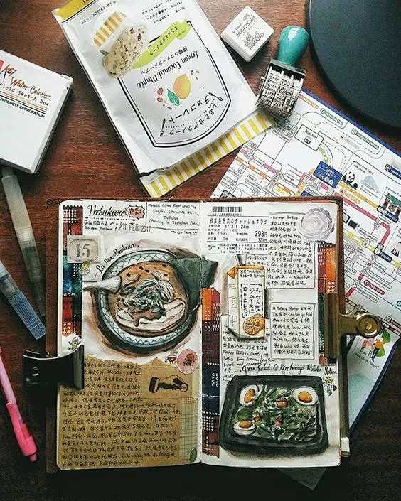 现在就去买个手账本

不用太贵，不用太大...
