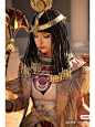 埃及服装 埃及艳后 人设 金属装饰 金属饰品