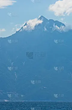 希腊,山,爱琴海,垂直画幅,水,天空,灵性,早晨,夏天,明亮