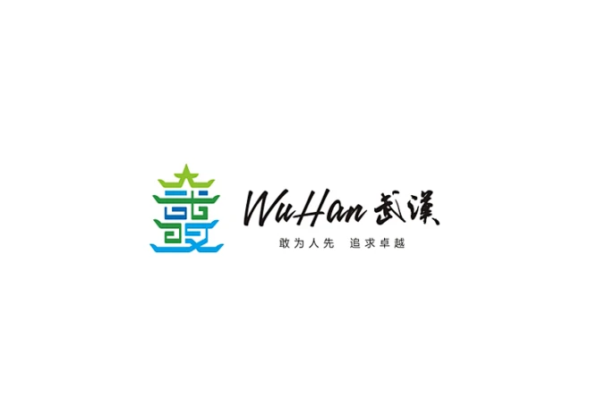 武汉城市LOGO.-花瓣网