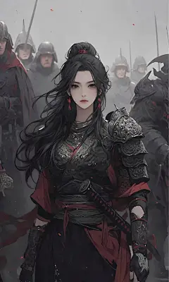 国风元素古风插画高清壁纸｜...@小岛带你看景点的动态