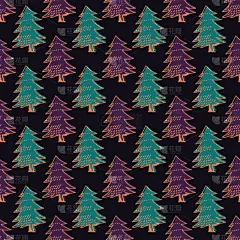 童话故事,紫色,蓝色,黑色,纺织品,式样,华丽的,高雅,自然,重复