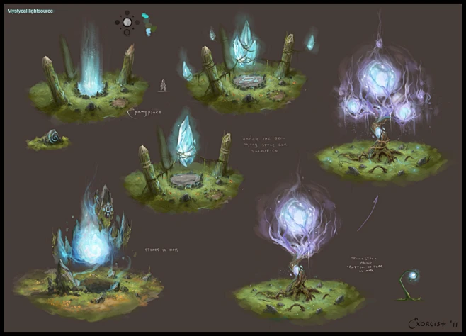 Mystical Lightsource Concept 1 by AlexanderExorcist-花瓣网