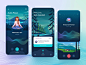 放轻松～12组精神冥想APP界面设计灵感！