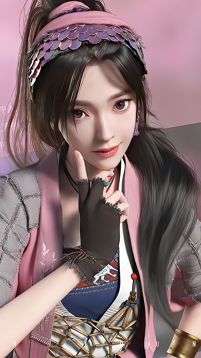 游戏美女