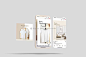 12款极简APP用户界面设计iPhone 14手机屏幕演示样机模板 Insta Stories and Posts Mockup插图1